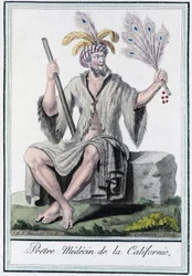 Priêtre doctor of California - グラッセ・サン・ソーヴル編「航海百科」（1796年、パリ）に掲載。