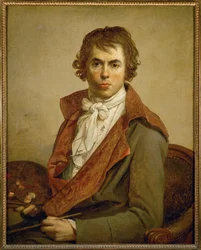 ジャック・ルイ・ダヴィッド、自画像...
