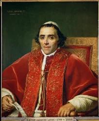 ローマ教皇ピオ7世．