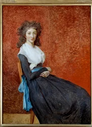 シャルル・ルイ・トルデーヌ夫人の肖像（1769-1802） ジャック・ルイ・ダヴィッド（1748-1825）の絵画 日。1,30 x 0,98 m