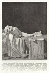 マラーの死、1793