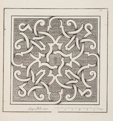 パルテールのデザイン、Theater des Plans et Jardinages、pub。1652