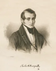 作曲家の肖像NorbertBurgmüller1810-1836、1836