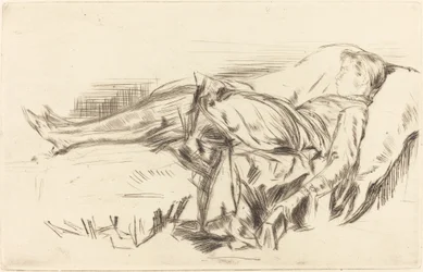 A Child on a Couch, No.2, c. 18731875。