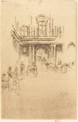パレ・ロワイヤルの一角、c. 18831886。
