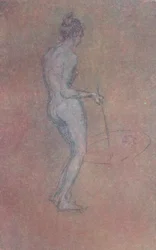 ヌード研究、c1864、1904