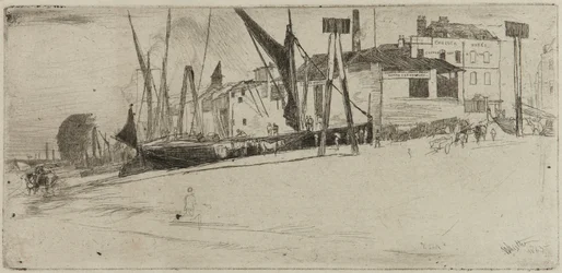 チェルシー・ワーフ、1863年