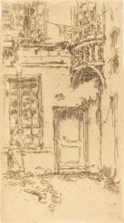 中庭、Rue P.L. クーリエ、1888年。