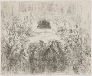 1858年、バーデン・バーデンの賭博サロン。