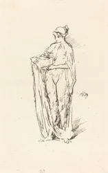 ボウルを持つ少女」1895年