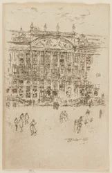 1887年、ブリュッセルのグラン・プレイス。