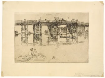 1879年のオールド・パットニー橋。