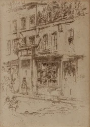 Petite Rue au Beurre, Brussels, 1887年。