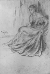 着席少女、c1869、1904