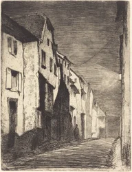 1858年、サヴェルヌの街