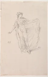 ダンシングガール、1890。