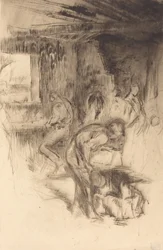 The Little Forge、1875年。