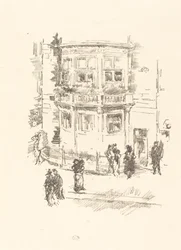 マネージャーの窓、Gaiety Theatre、1896年。