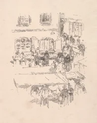 マーケットプレイス、ヴィトレ、1893年。