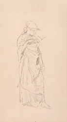 小説-少女読書、1890。