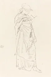 小説：読書する少女、c。 1889年。