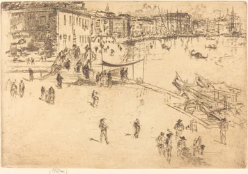 The Riva』No.II、1880年。
