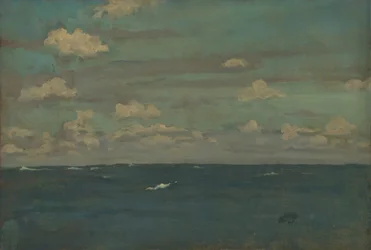 バイオレットとシルバー-深海（1893年）。
