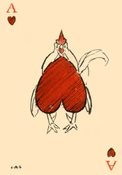 心のエース、1910年からの太ったChanticleer。
