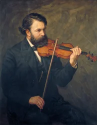 ジョセフ・ヨアヒム博士、1876年