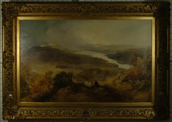 1849年のオレストヘッドからのウィンダミア湖