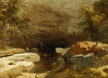 風景、Porth-yr-cave、ニースの谷