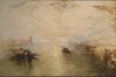 San Benedetto Looking Toward Fusina (Turnerin jälkeen) (öljy kankaalle)