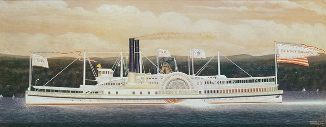 蒸気船「スリーピーホロー」