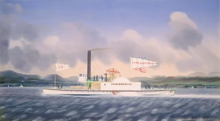 曳航船「ジョン・バークベック」1854年