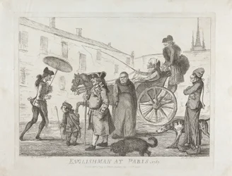 パリのイギリス人、1767