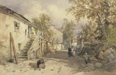 カンバーランド、ボウネスの村