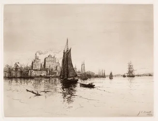 ハーバーシーン、1884年。