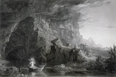 人生の航海：子供時代、c。 1855