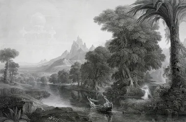 人生の航海：若者、c。 1855