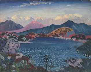 バラ湖、1911年頃（油彩・パネル）