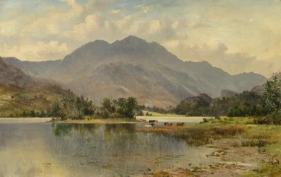 風景、高原の風景