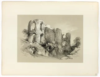 絵のように美しいセレクションより、トレヴェスのローマ浴場