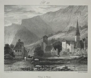 古代フランスの絵のようにロマンチックな旅。 フランシュ・コンテ：ボーム修道院、ボーム・レ・メシュー