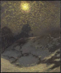 夕方、冬、1912