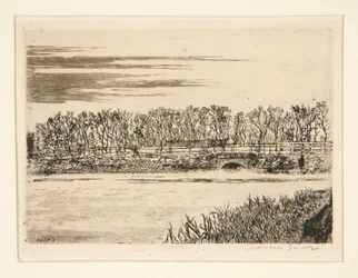 ル ポン デュ ボワ ? オステンデ (オステンデの森の橋)