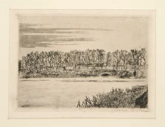 ル ポン デュ ボワ ? オステンデ (オステンデの森の橋)