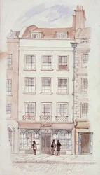 ローリーの敷地、フリートストリート、ロンドン、c1820