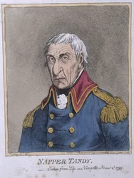 Napper Tandy（1740-1803）がHannah Humphreyによって1799年に出版されました（手描きのエッチング）