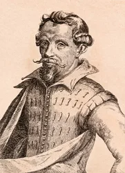 Hendrick Cornelisz Vroom、「オーセンティックオリジナルズからの有名な画家の肖像75枚」のイラスト、1817年にロンドンで出版