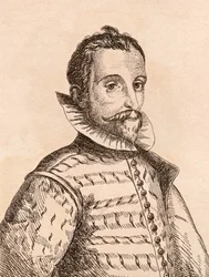 1817年にロンドンで出版された「Authentic Originalsからの有名な画家の75の肖像画」のイラスト、Joris Hoefnagel